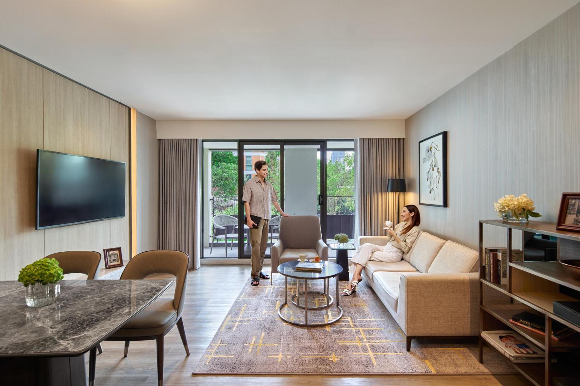 Marriott Executive Apartments, Bangkok Townhall Sukhumvit Esterno foto